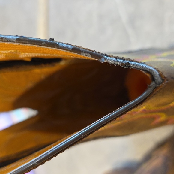 (J46) Woman's Rocky Heeled Boots Sz 8.5 - Picture 11 of 11